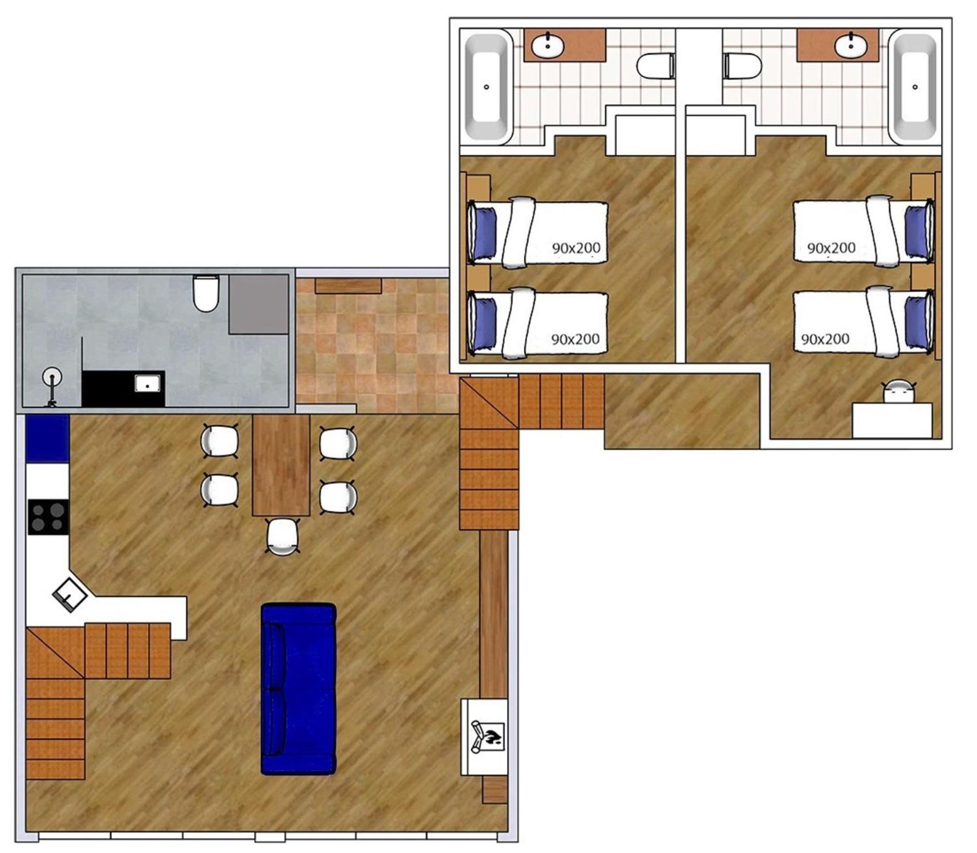 George Snow Apartments In New Gudauri - Fireplace, 50M To Gondola Lift מראה חיצוני תמונה