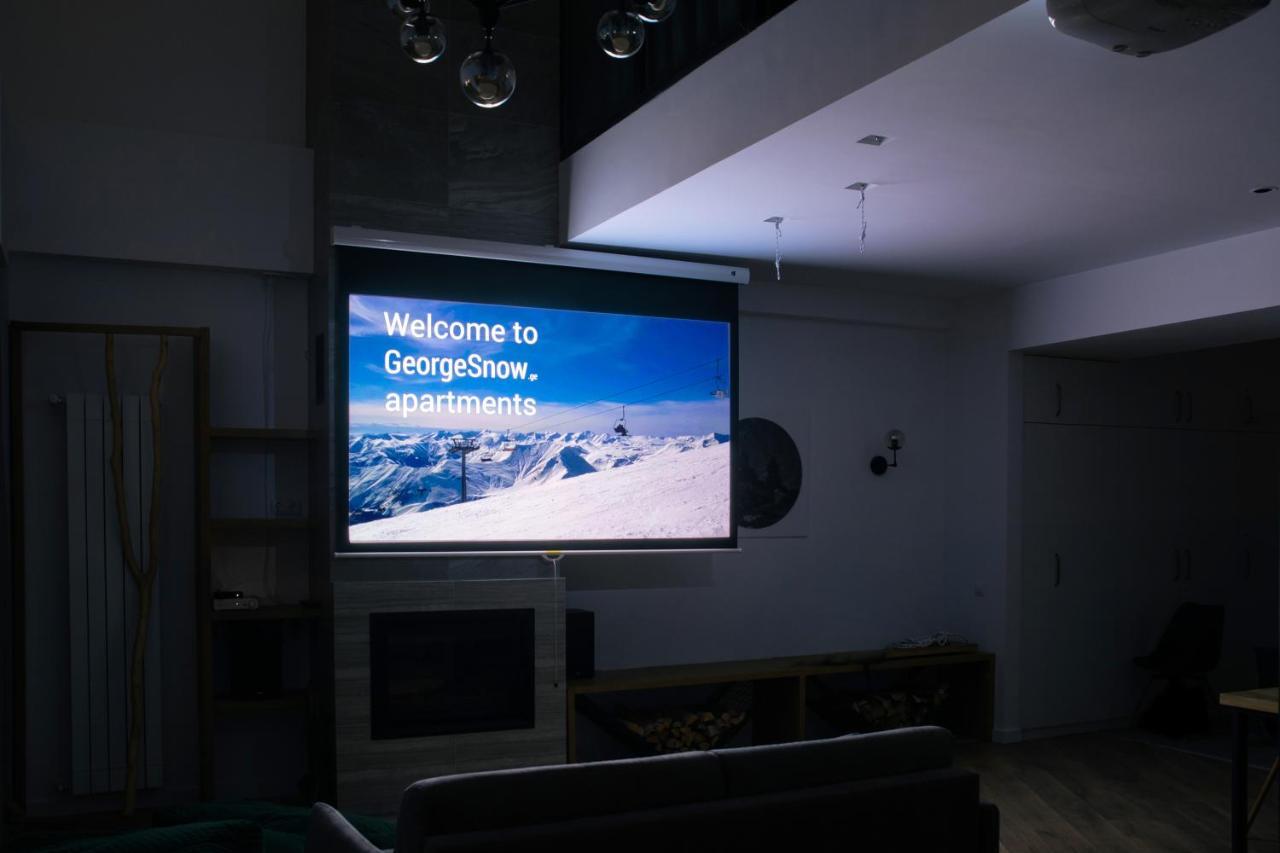 George Snow Apartments In New Gudauri - Fireplace, 50M To Gondola Lift מראה חיצוני תמונה
